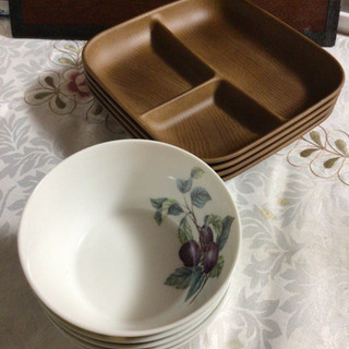 ②汁椀とランチプレート
