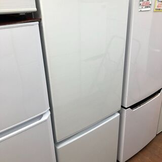 【リサイクルショップどりーむ天保山店】53　2ドア　冷蔵庫　アイリスオーヤマ　AF156-WE　156L　2019年製　中古品【3ヵ月保証付き】