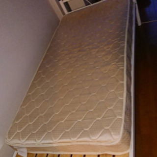 シングルベッド　すのこパイプベッド　木製　パイプ