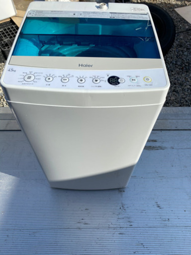 ハイアール　洗濯機4.5キロ