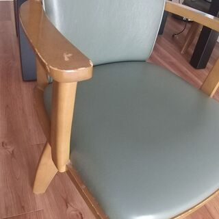 回転式ダイニングチェア４脚セット 【引き取り限定/日吉ドンキ近く】の画像