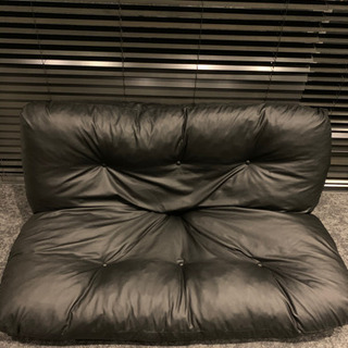 【美品】2人掛けローソファ