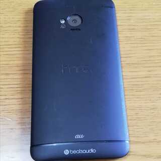 （送料無料）au　HTC J ONE　HTL22 ブラックの画像