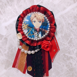 ハンドメイドロゼットの画像