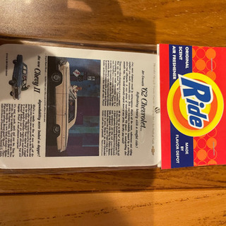 インパラ エアフレッシュナー ローライダー 廃版 アメ車 芳香剤の画像