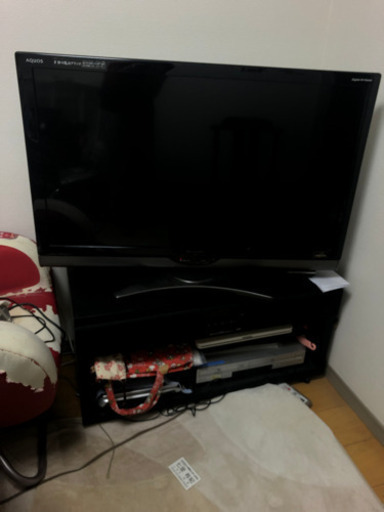 【28日まで】SHARPテレビ　40インチ　コンポ台付き