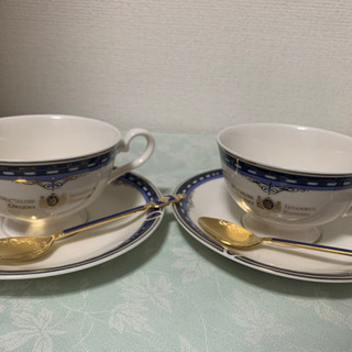 【新品・未使用】ティーカップ　ペア　NOSTALGIE ISTA...
