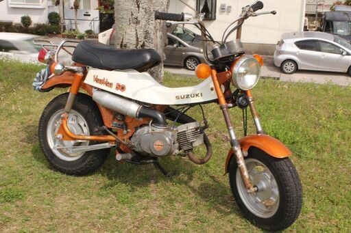 フルノーマル　稀少　レトロ　バンバン50　動作品