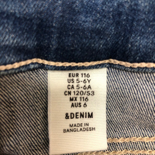 再値下げ！ H&M キッズ　ショートオーバーオールの画像