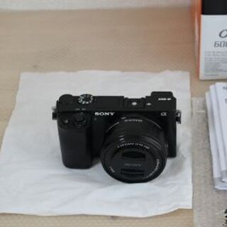 ★展示品★SONY α6000 ILCE-6000Y ブラック ダブルズームレンズキット 海外仕様 Overseas★ミラーレスカメラ