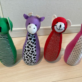 赤ちゃんおもちゃ　動物　ガラガラ