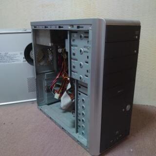 ジャンクPC　ケース　マザボ　電源　CPU　メモリ　LANカード...