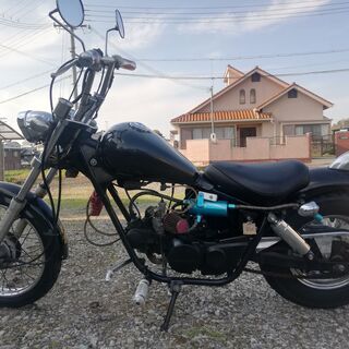 ホンダのジャズ。可愛い❤️小さなアメリカン50cc でもカッコ良...