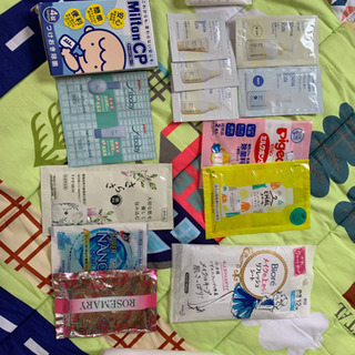 【無料】ベビー用品  洗剤 試供品セット 使いかけ沐浴剤有