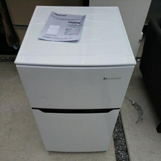 ☆美品☆ Hisence ハイセンス 2ドア ノンフロン冷凍冷蔵庫 HR-B95A 2020年製 93L