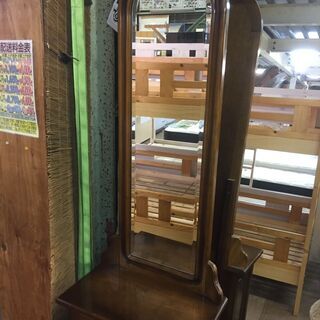 【愛品館市原店】カリモクミラー付きキャビネット 【愛市IIF】の画像