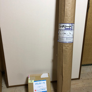 シート防水用シートと接着剤