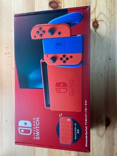 未開封品 Nintendo Switch マリオレッド×ブルーセット