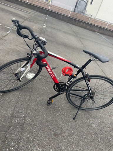 商談中 ロードバイク 不動 パンク