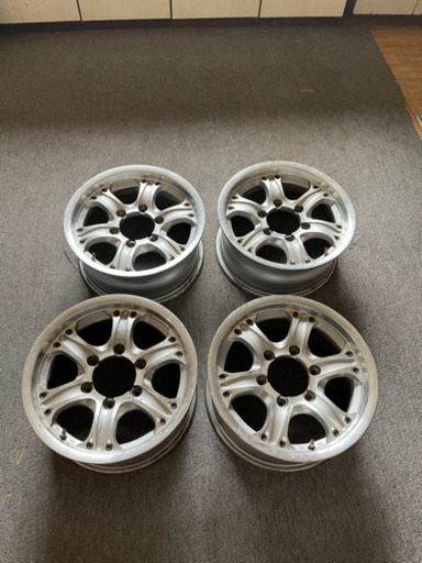 室内保管　ハイエース　デリカ　ホイール　15インチ　6穴