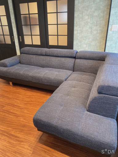 4/1に削除します(定価18万)  カウチ/L字 ソファ (ネット決済)