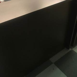 美品！木製棚　黒の画像