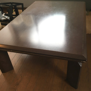 ニトリ　ダイニングテーブル　120cm×80cm 高さ38cm〜...