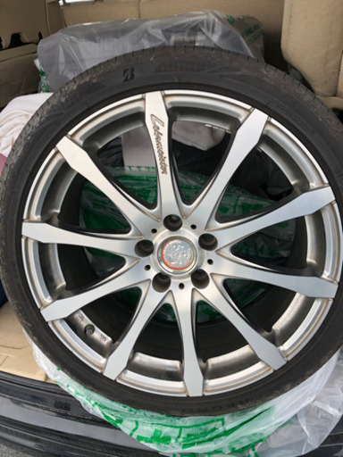 ノニーノ レアマイスター 19インチ ホイール タイヤ8分山