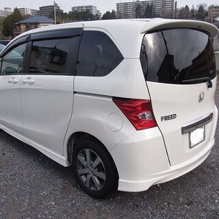 ◆パワースライド7人乗♪H22年式フリード・Gエアロ/中期モデル◆キーレス/ナビ/地デジ/ECONモード/ETC他装備充実◆検・令和3年12月まで！！の画像