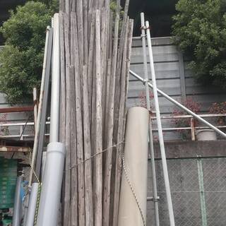丸太足場6ｍ　4ｍの画像