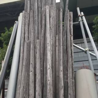 丸太足場6ｍ　4ｍの画像