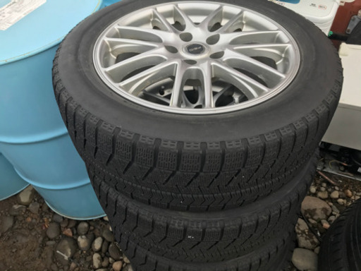 【格安】17インチタイヤ付きアルミホイール4本セット215/55R17