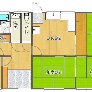 5DK平屋戸建☆早良区内野6丁目戸建☆家賃アップでペット飼育OK...