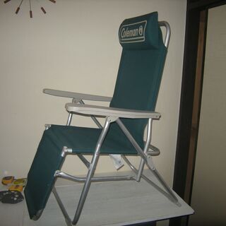 コールマンのアウトドアチェアの画像