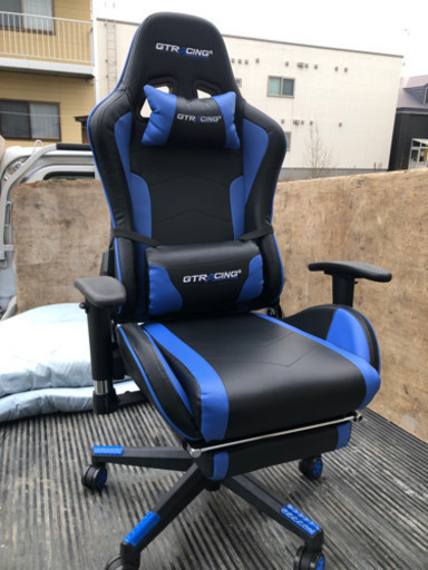 美品 GTレーシング ゲーミングチェア