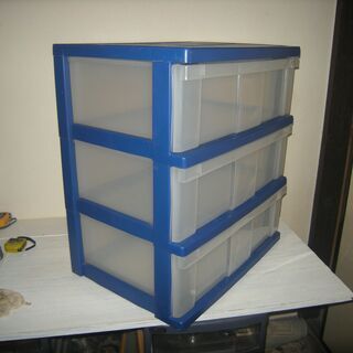 3段box 押入れなど/整理　の画像
