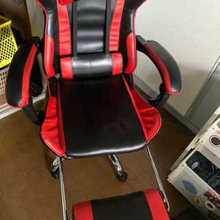 【※成約済み】ゲーミングチェア　組み立て済みの画像