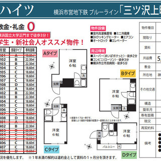 【学生さんおすすめ】【敷礼ゼロゼロ】【の画像