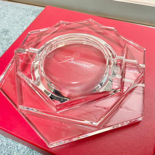 バカラ Baccarat アビス トレイ 小物入れ クリスタル ①