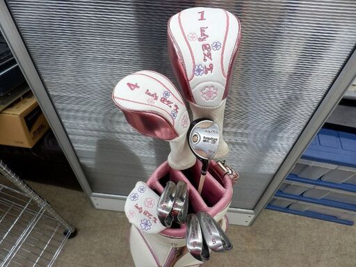 ▶レディース ゴルフセット 8本セット キャディバッグ付き Foundars club LADY EZ2 中古 札幌市 西区 西野店