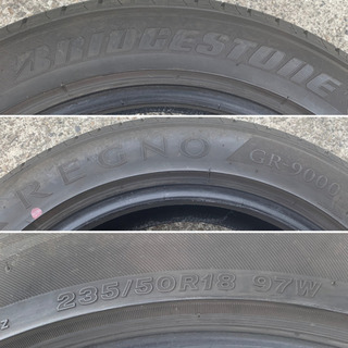 235/50R18 2本　ブリヂストンBRIDGESTONE レグノREGNOの画像