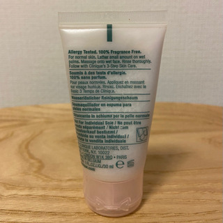CLINIQUE リンス オフ クレンジング フォームの画像