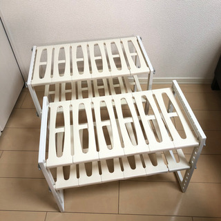 食器棚　伸縮ラック