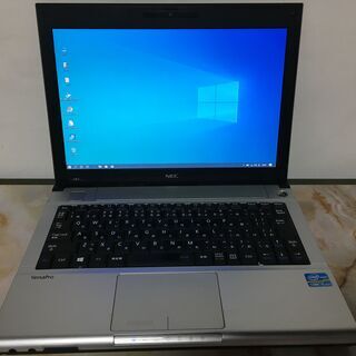 A4サイズNEC VersaPro UltraLite　高速起動すぐに使えます！