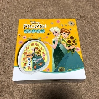 アナと雪の女王　置き時計no.2 新品未開封
