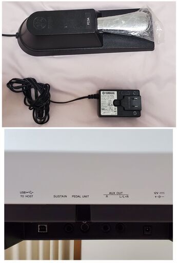 電子ピアノ / ヤマハ / YAMAHA P-115WH (ホワイト)  / 美品