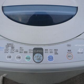 日立洗濯機　動作確認済　の画像
