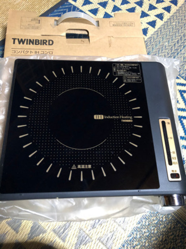 新品未使用　ツインバード　IHクッキングヒーター