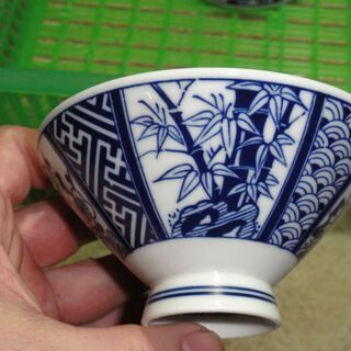 １２　ご飯茶碗　レトロ　アンティーク　昭和　７個の画像