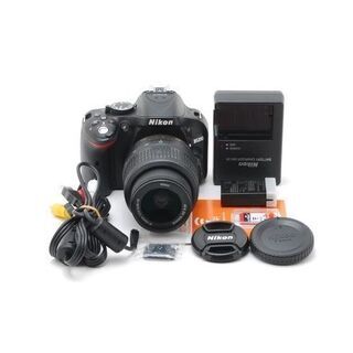 ◇極美品＆自撮り＆スマホ転送◇ニコン D5200 手振れ補正レンズ